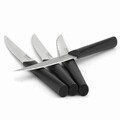 Set cutite pentru friptura 6 piese BergHOFF, Essentials Ebony, lama 11.5 cm, inox