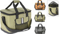 Geanta frigorifica XQmax 18 L, 36x22x24.5 cm, poliester 600D, verde