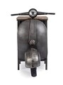 Consola Vespa, Bizzotto, 104 x 94 x 65 cm, lemn de mango/otel, handmade, gri