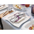 Farfurie intinsa NewWave, Villeroy & Boch, 27x27x2.6 cm, portelan premium, alb