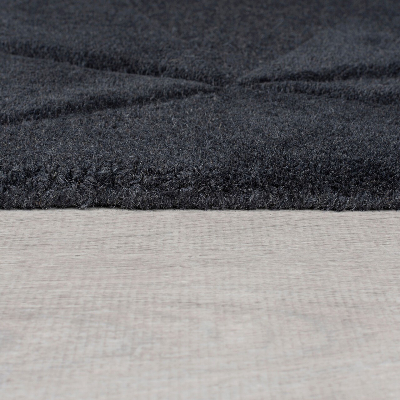 Covor Shard Charcoal, Flair Rugs, 120x170 cm, lana, carbune