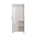 Dulap pentru haine Lantana - White, Vella, 80x48x185 cm