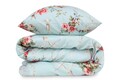 Lenjerie de pat dubla king size, Eponj Home, Alanur 143EPF41886, 3 piese, amestec bumbac, multicolor