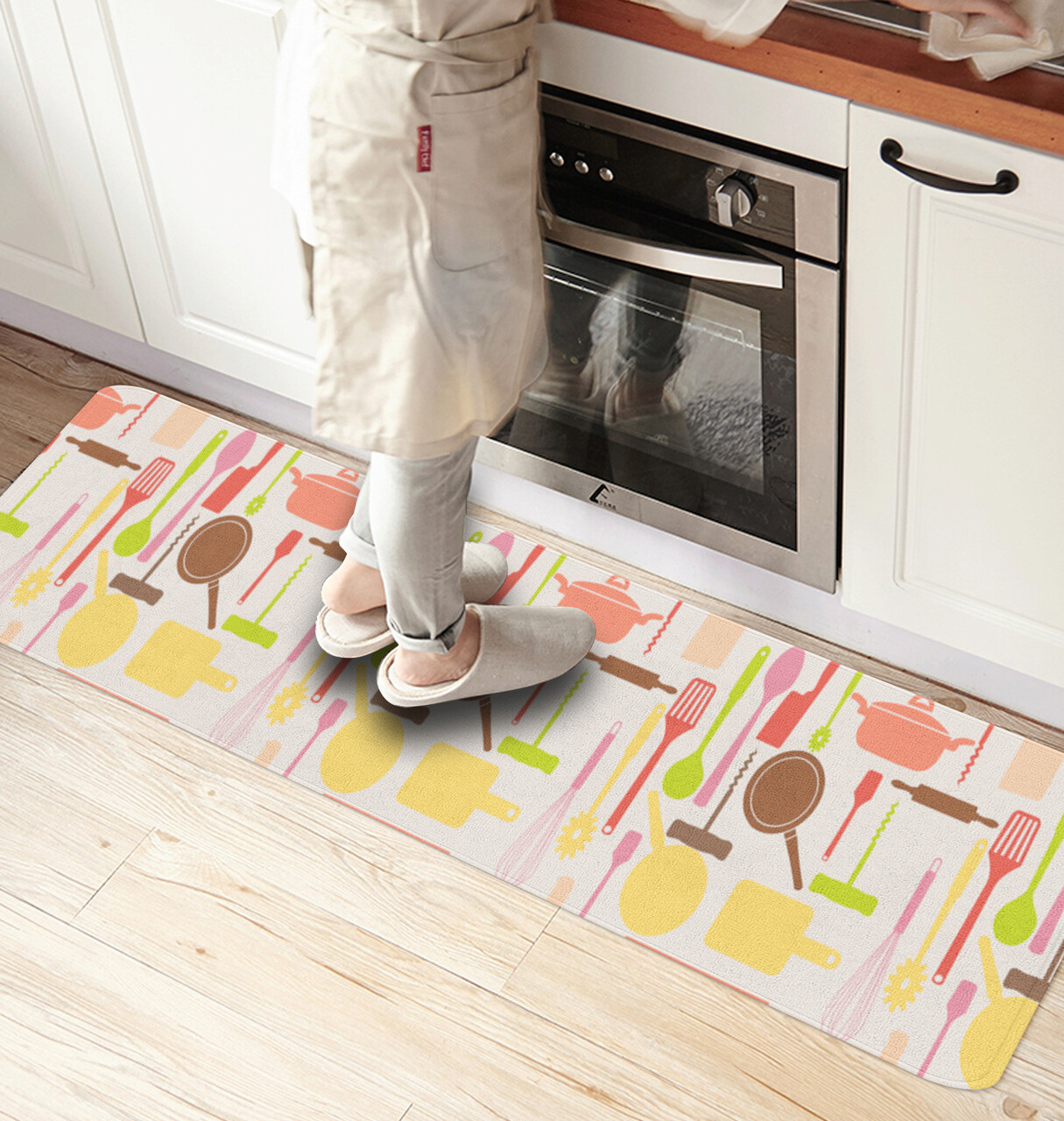 Covor pentru bucatarie, Oyo Concept, sed_carpet_2009, 58 x 140 cm, poliester, multicolor