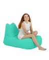 Fotoliu puf, Bean Bag, Ferndale Trendy, 105 x 75 cm, poliester impermeabil, turcoaz