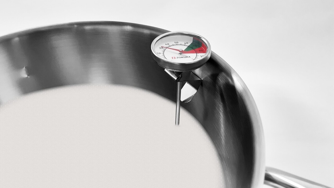 Termometru Lapte, Zokura, -10°C/110°C, Inox