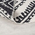 Covor Alix, Flair Rugs, 120x170 cm, bumbac, negru