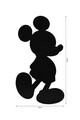 Decoratiune luminoasa LED, Mickey Mouse, MDF, 60 LED-uri, Verde