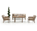 Set mobilier de gradina, Divona, Artemis Plus, Cappuccino