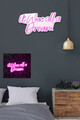 Decoratiune luminoasa LED, It was all a Dream, Benzi flexibile de neon, DC 12 V, Roz