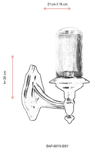 Lampa de exterior, Avonni, 685AVN1170, Plastic ABS, Negru