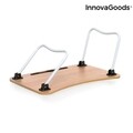 Masa pliabila pentru laptop sau mic dejun InnovaGoods, 60x27x40 cm, MDF/metal