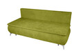 Canapea extensibila Sofie, cu lada pentru depozitare, 3 locuri, 203x92x86 cm, Verde