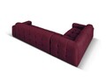 Coltar stanga 6 locuri, Kendal, Micadoni Home, BL, 332x231x79 cm, catifea, mov