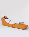 Fotoliu extensibil, Siesta, Ferndale Bean Bag, 55 - 180 cm, poliester impermeabil, portocaliu