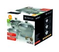 Set oale 6 piese Noble, Ambition, 1.6 L / 3.1 L / 5 L, inox, interior gradat, argintiu