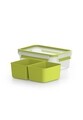 Caserola compartimentata, Tefal, Clip&Go, 0.55 L, plastic, verde