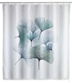 Perdea de dus Ginkgo biloba, Wenko, 180x200 cm,  100% poliester, multicolor