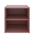 Raft modular Composite Cube W-Shelf, Bizzotto, 35x35x35 cm, PAL/MDF, caramiziu