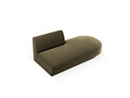 Modul canapea dreapta 2 locuri, Miley, Micadoni Home, BL, 158x85x74 cm, catifea, verde