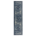 Covor Antique Traditional Blue, Flair Rugs, 60x230 cm, fibre acrilice, albastru