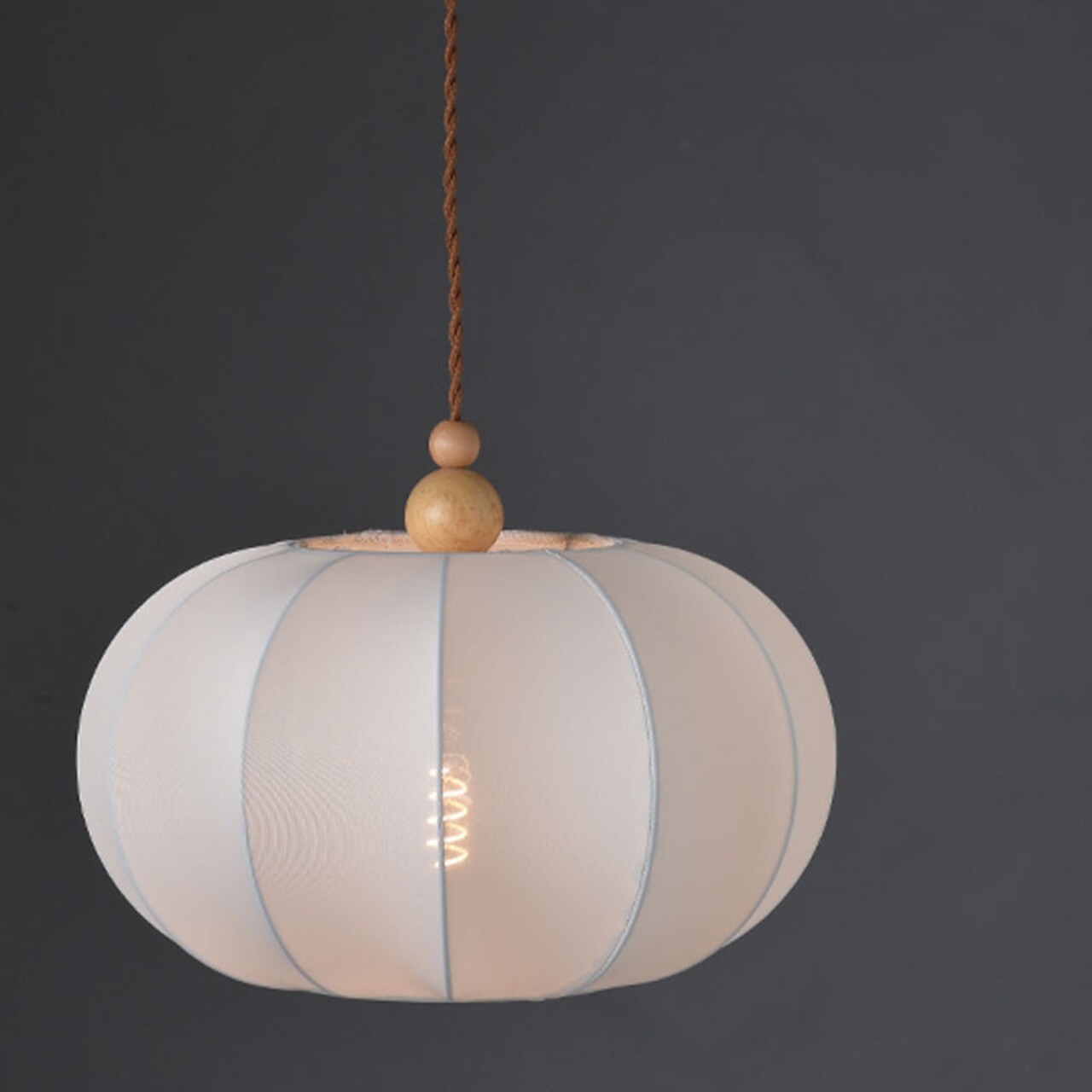 Lustra Aca Lighting, Vintage Pumpkin White, E27, 40W