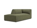 Sezlong living stanga 1 loc, Ruby, Micadoni Home, BL, 180x93x69 cm, velur, verde