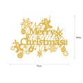 Decoratiune de luminoasa XMASGOLD-023, Tanelorn, 95x69 cm, metal, auriu