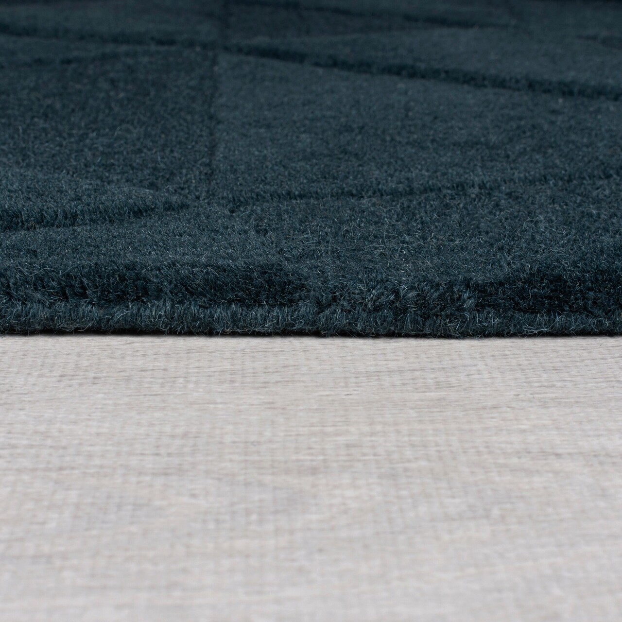 Covor Shard Teal, Flair Rugs, 120x170 cm, lana, turcoaz
