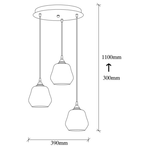 Candelabru, Opviq, Gold - 031, E27, 40W, metal