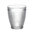 Set 6 pahare de whisky Mini Diamonds, InArt, 310 ml, sticla, transparent