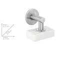 Savoniera, Wenko, Turbo-Loc Magnetic, 4.5 x 7 x 4 cm, inox, gri