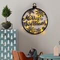 Decoratiune de luminoasa XMASBLACK-030, Tanelorn, 66x63 cm, metal, negru