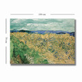 Tablou decorativ, 70100VANGOGH009, Canvas , Lemn, Multicolor