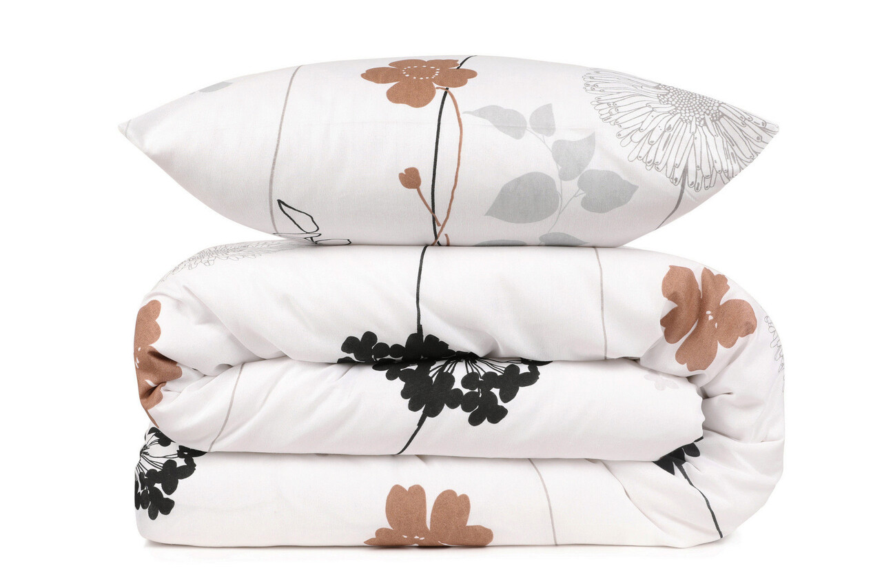 Lenjerie de pat pentru o persoana, Atlantis - White, Eponj Home, 65% bumbac/35% poliester - 2 | YEO