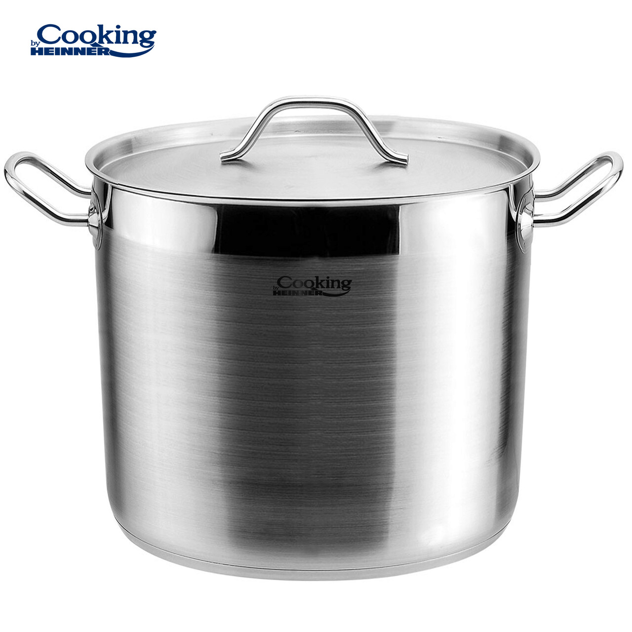 Oala cu capac, Cooking by Heinner, Maestro, 28 x 22 cm, 13.5 L, inox, gri