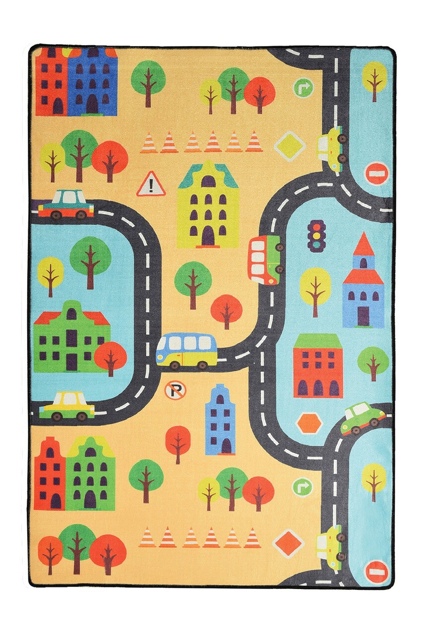 Covor, Road, 140x190 cm, Catifea, Multicolor - 1 | YEO