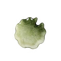 Tava decorativa Asali, Homla, 18.5x2.5 cm, sticla, verde