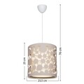 Lustra Krem, ASZ.1179, Squid Lighting, 23,5x76x25 cm, 20W, crem