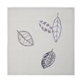 Set textile de masa 8 piese Leaf, Ambition, poliester, gri