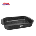 Tava Classic, Vanora, 39.5x26x6.5 cm, aluminiu turnat/ceramica, negru