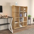 Corp biblioteca, Zena Home, Zimba, 92.5x132x30 cm, PAL, Stejar