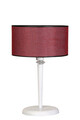 Lampa de masa, Stala, 846STL2795, Metal, Rosu claret