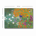 Tablou decorativ, 70100KLIMT001, Canvas , Lemn, Multicolor