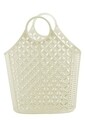 Cos de cumparaturi Shopper, Domotti, 40x16x46 cm, alb