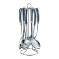 Set ustensile de bucatarie 7 piese, Zokura, inox/plastic