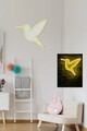 Decoratiune luminoasa LED, Little Bird,  Benzi flexibile de neon, DC 12 V, Galben