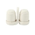 Set 2 solnite, Wald, Salt&Pepper, 6 x 12 x 8 cm, portelan, crem