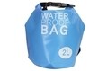 Geanta de plaja impermeabila si plutitoare 2 L, Waterproof Floating, polivinil, albastru