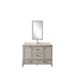 Set mobilier de baie (2 piese), Jussara, Yukon 48, Gri